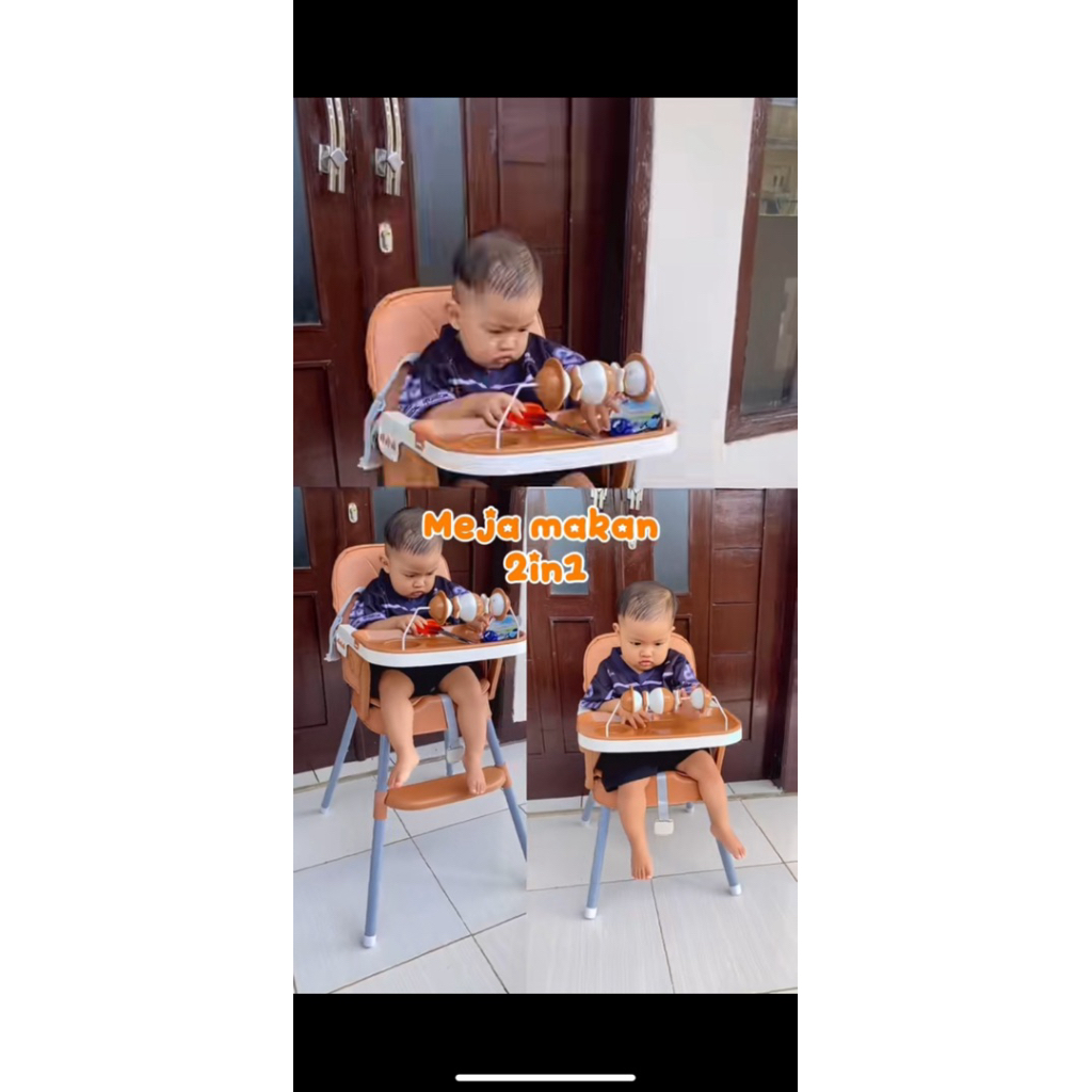 preloved baby chair meja makan anak multifungsi