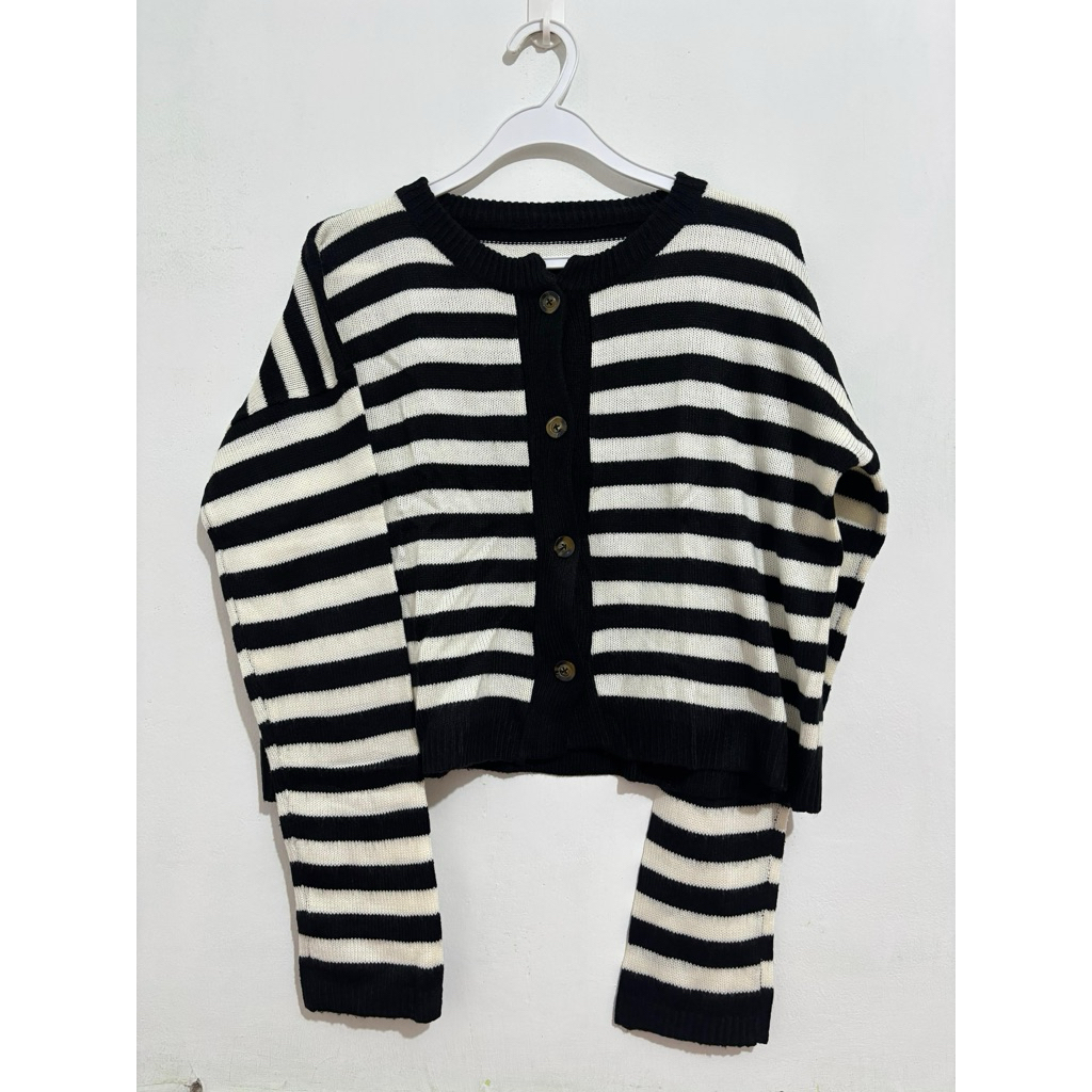 preloved cardi stripe