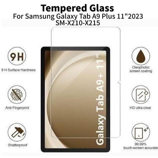 Antigores samsung Tab a9+ 2023 / tempered glass samsung tab a9+ / anti gores samsung tab a9+ / samsu