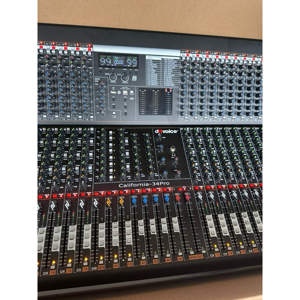 Mixer db voice dbvoice california-34pro california 34 pro original