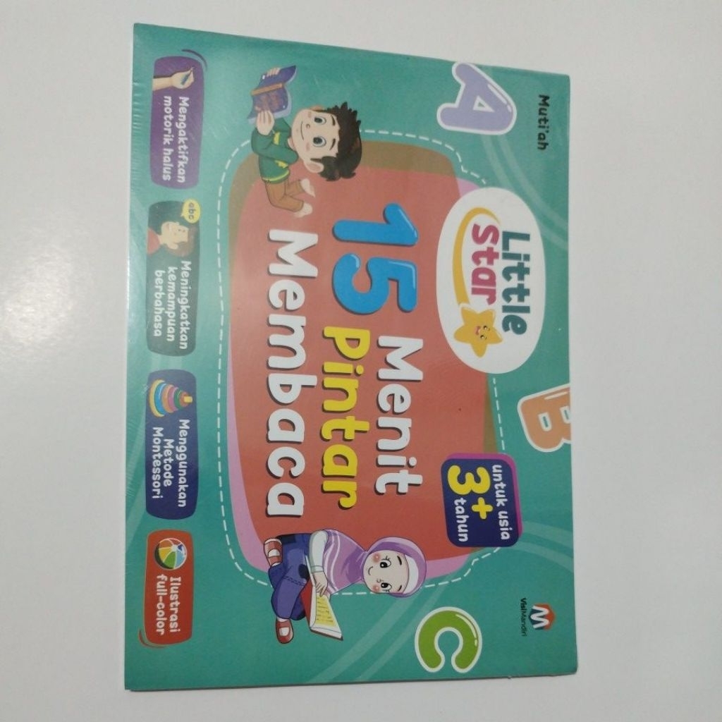 Buku Pintar Membaca Metode Montessori