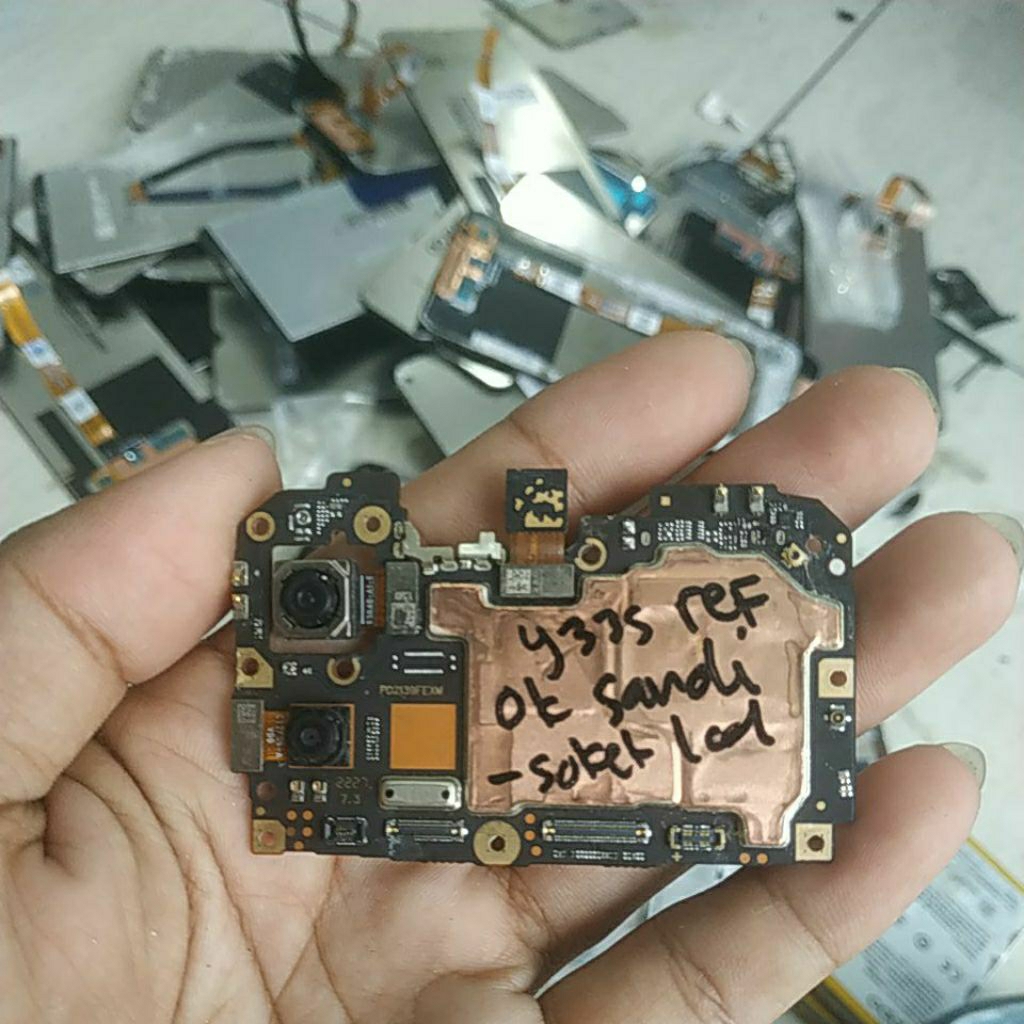 mesin Vivo y33s refurbish minus soket lcd