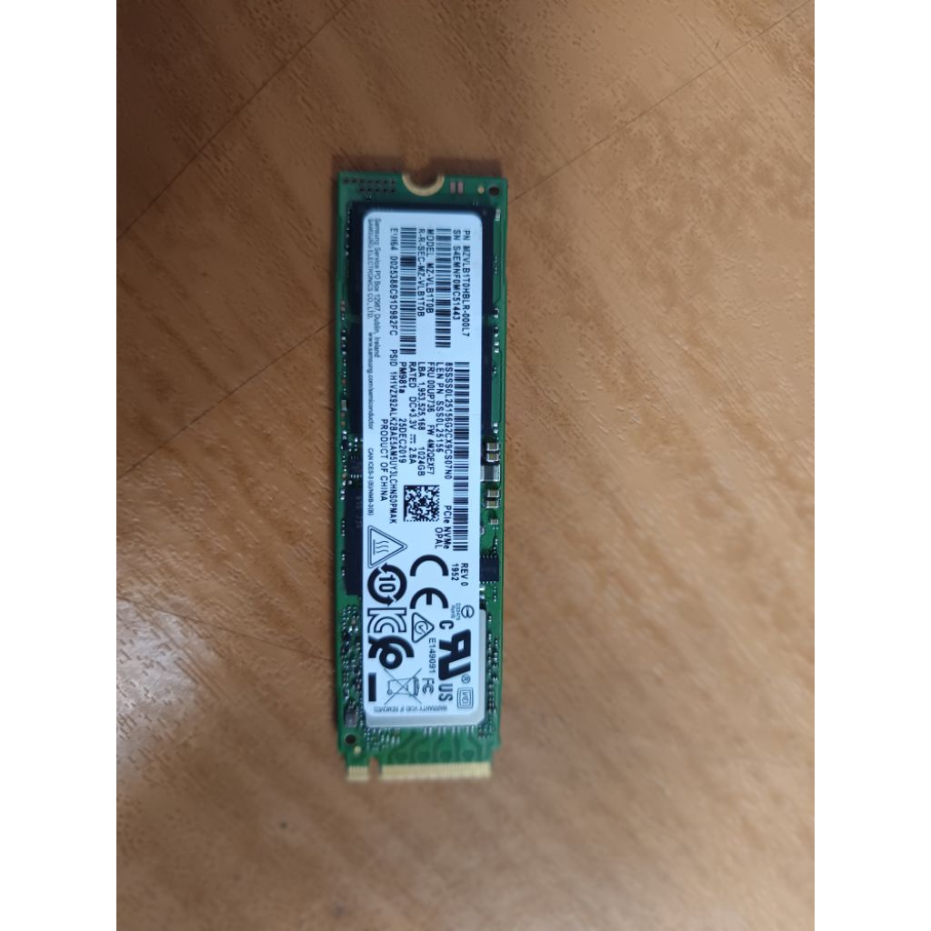SSD INTEL PRO PCle 1TB M.2 NVMe Gen3x4 storage sentinel 90%s/d100%