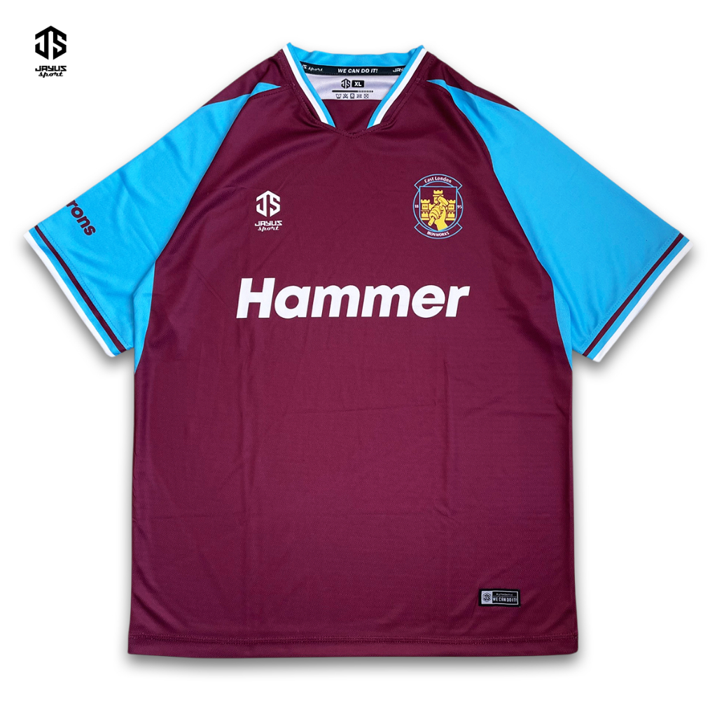 Jersey Fantasy The Hammers // Jersey Vintage // Kaos Bola West Ham Away