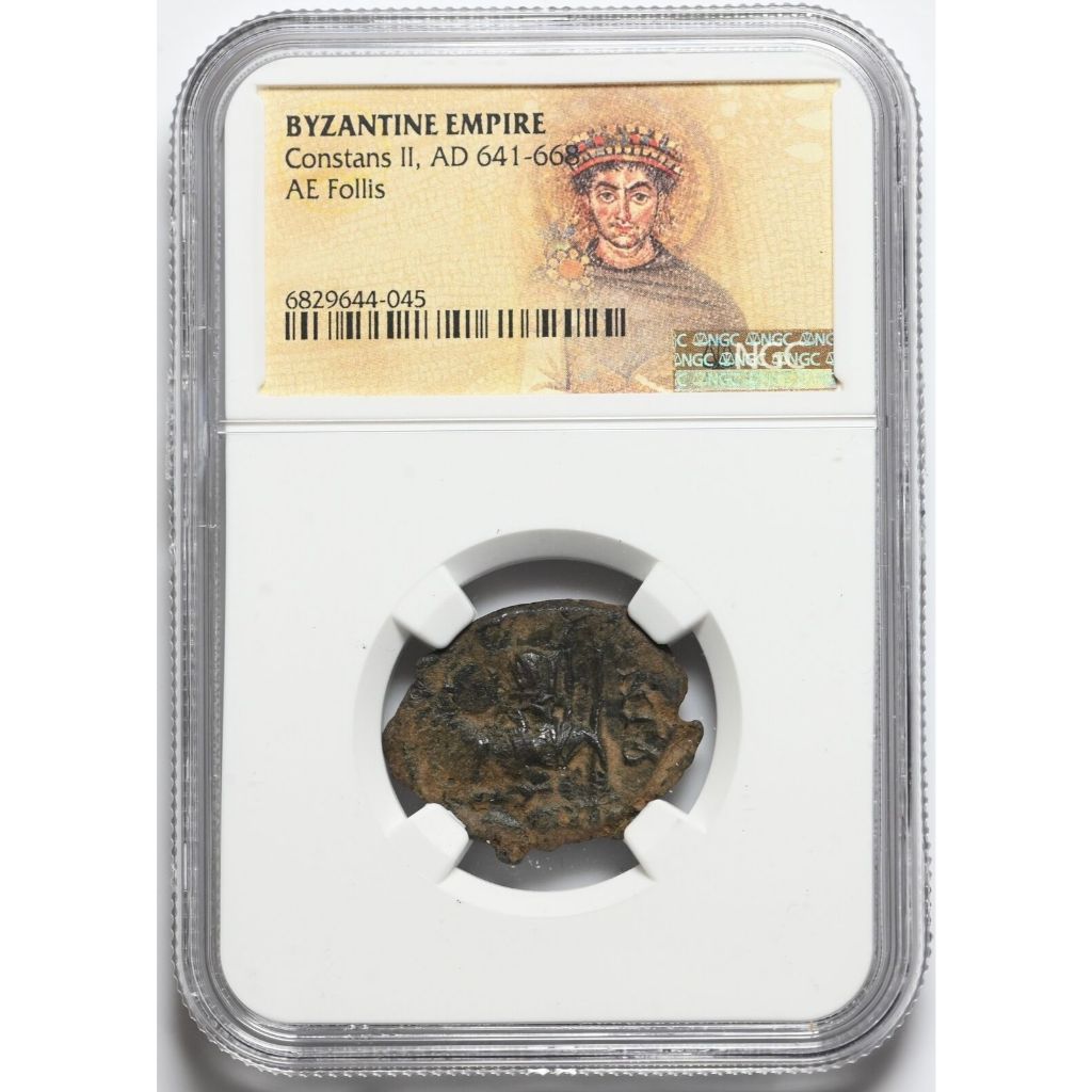 Koin Kuno Romawi Timur Bizantium Kaisar Konstantin II