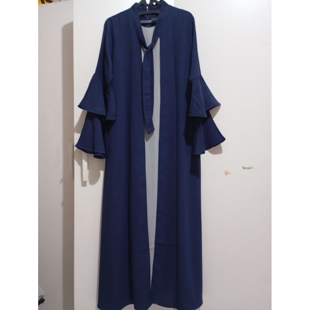 gamis Navy abu