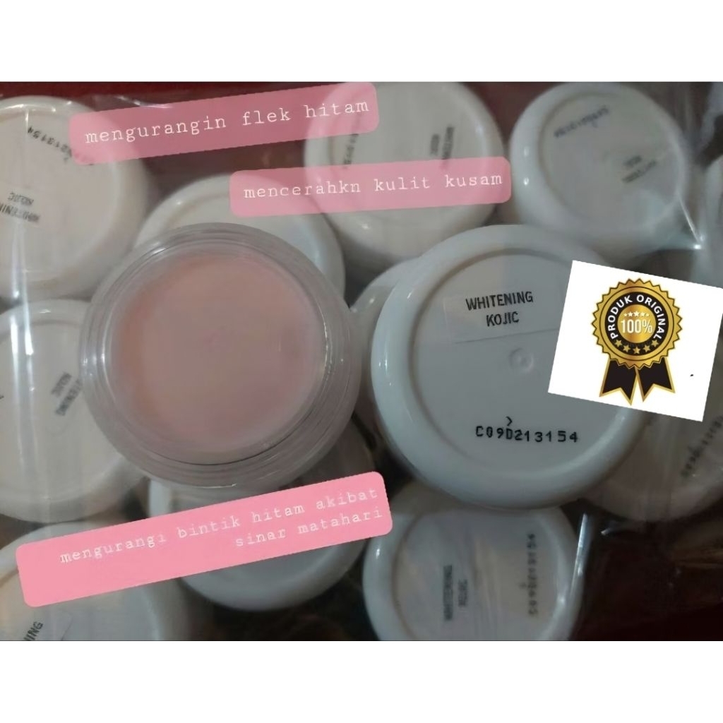 KRIM MALAM WHITENING KOJIC / NIGHT CREAM KITODERM /Original