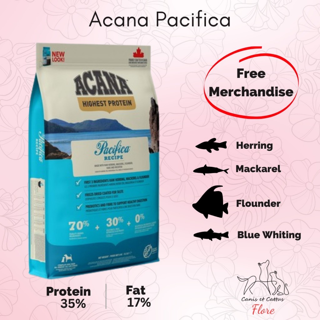 Acana Dog Food Pacifica Recipe 2 kg