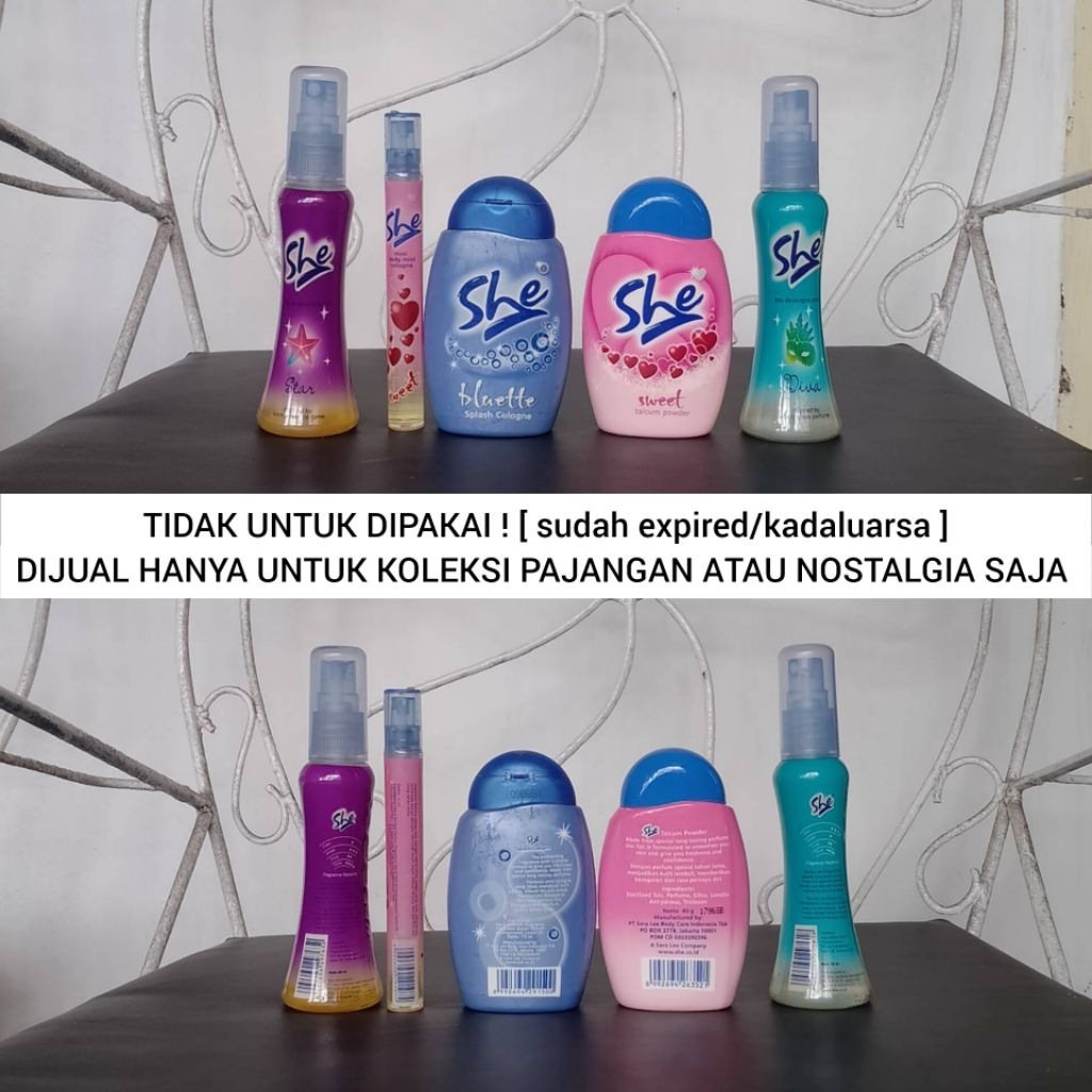 [ TIDAK UNTUK DIPAKAI ] DIJUAL HANYA UNTUK PAJANGAN ATAU NOSTALGIA SAJA KOLEKSI PRODUK JADUL SHE