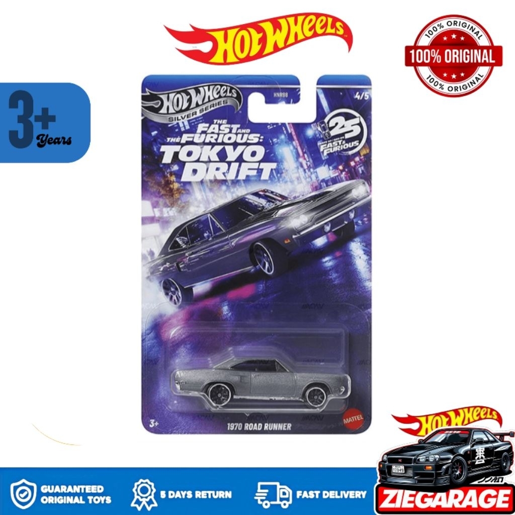 Hotwheels fast and furious tokyo drift 1970 road runner