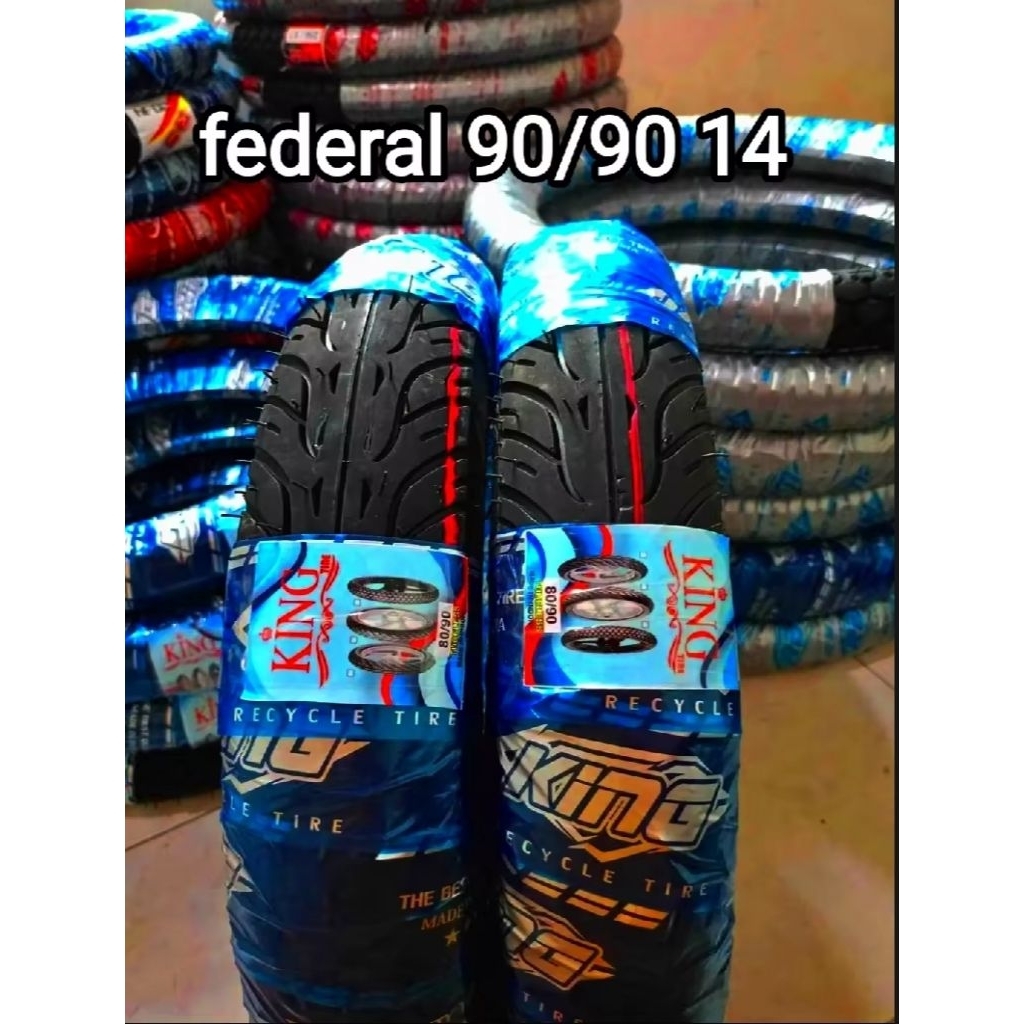 BAN FEDERAL 80/90 90/90 14 TUBLES