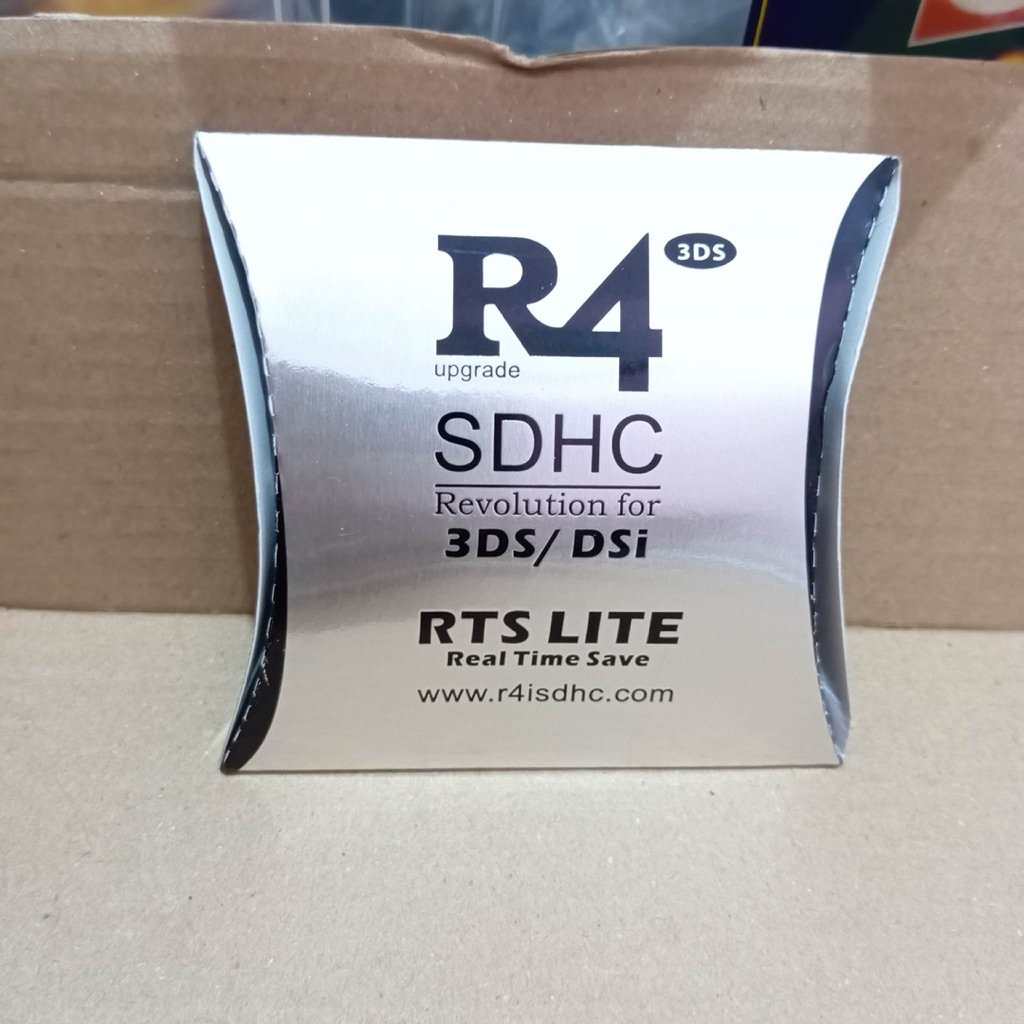 KASET GAME NINTENDO DS R4 SDHC RTS LITE CARTRIDGE GAME NDS LITE DAN MEMORY