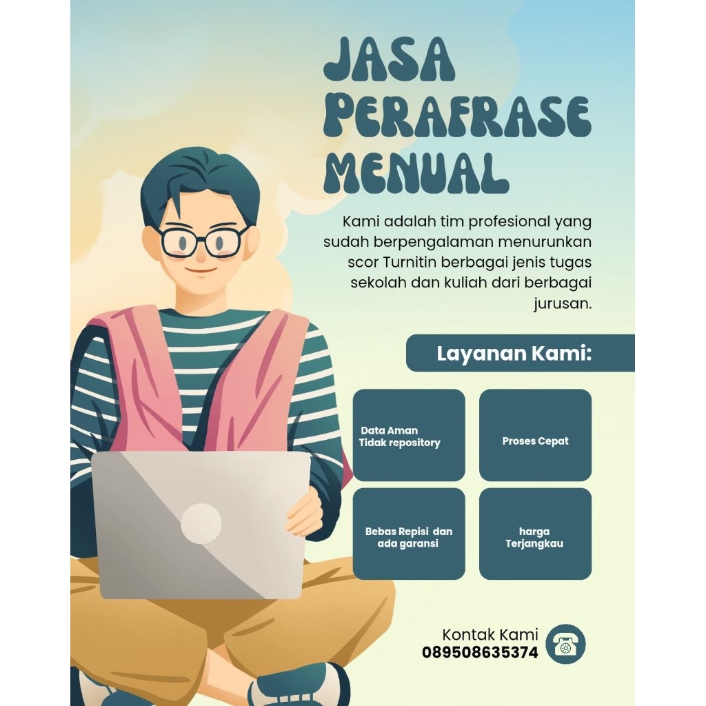 Parafrase Turnitin Menual Termurah