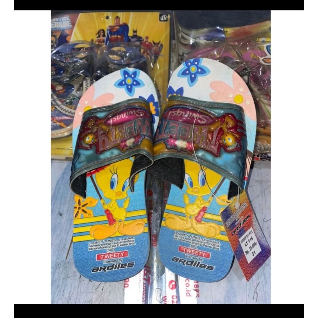 ARDILES SIZE 28 - 40 SANDAL JEPIT ARDILES BELI 3 tetap 1Kg  SANDAL Slop anak JEPIT SANDAL JAPIT CEWE