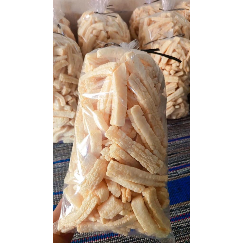Krupuk Rambak Bawang (Lancar Jaya)