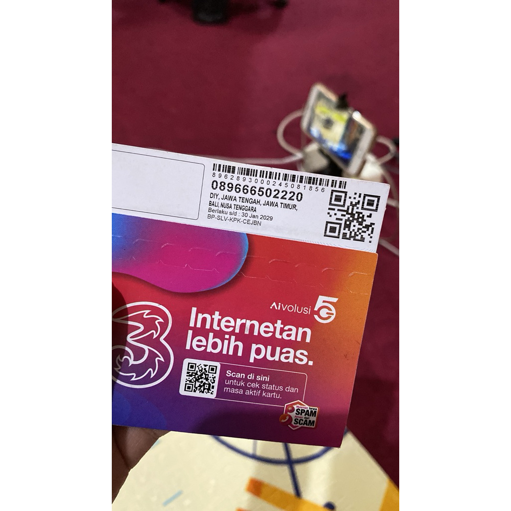 Nomor cantik TRI Double TRIPLE