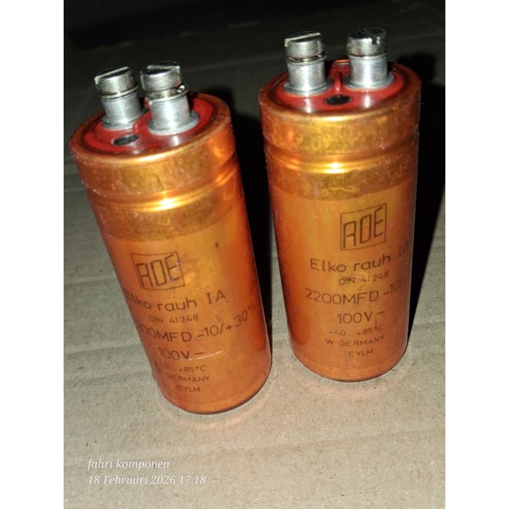 ELCO 100V2200UF OREN