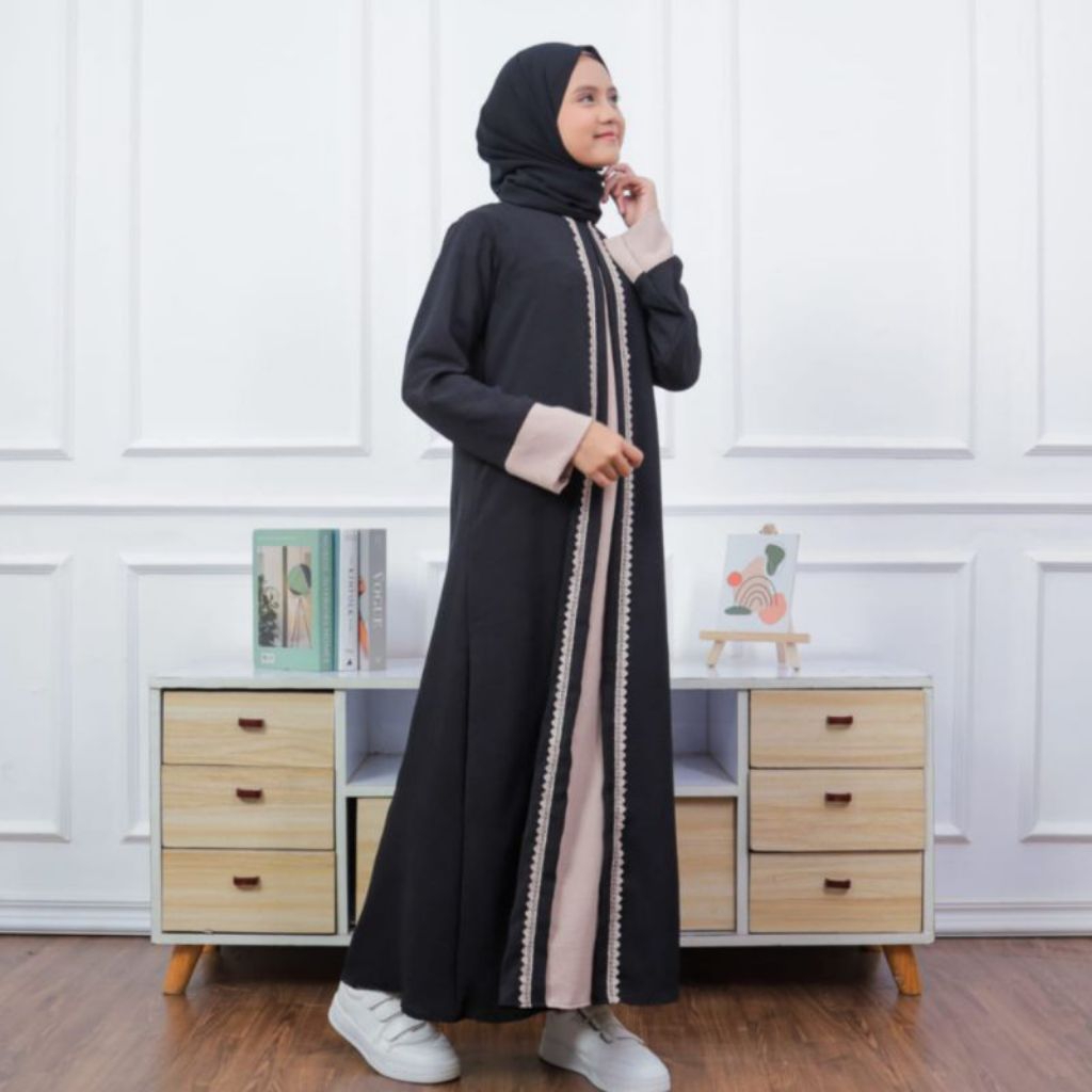 Gamis Abaya anak perempuan Modis elegan