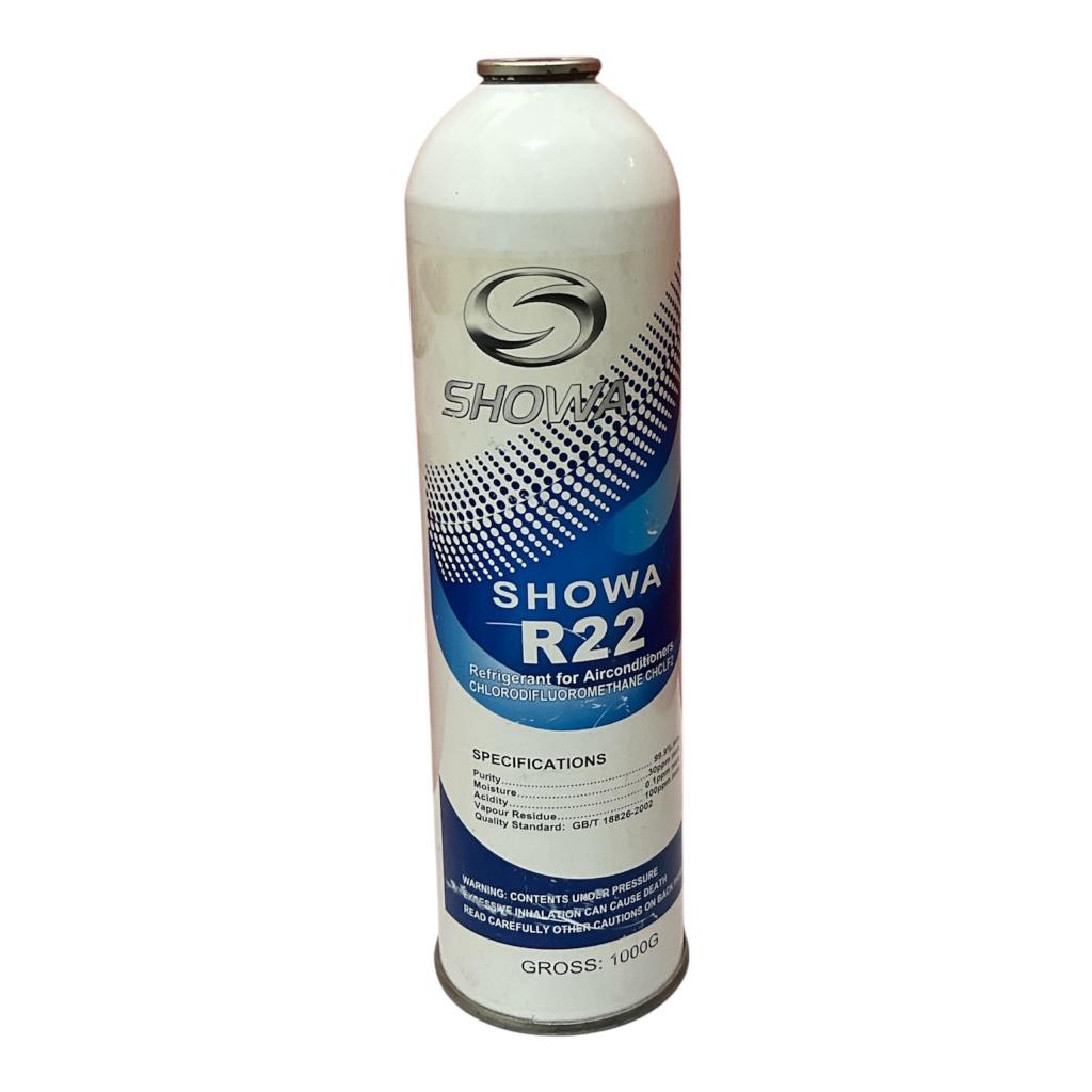 Freon AC R22 Showa 1 kg - Paket Isi Freon AC dengan Selang dan Manifold