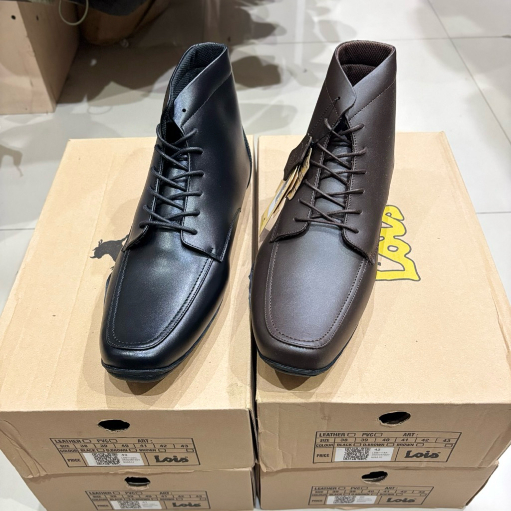 sepatu lois pria original LSBT118A/C