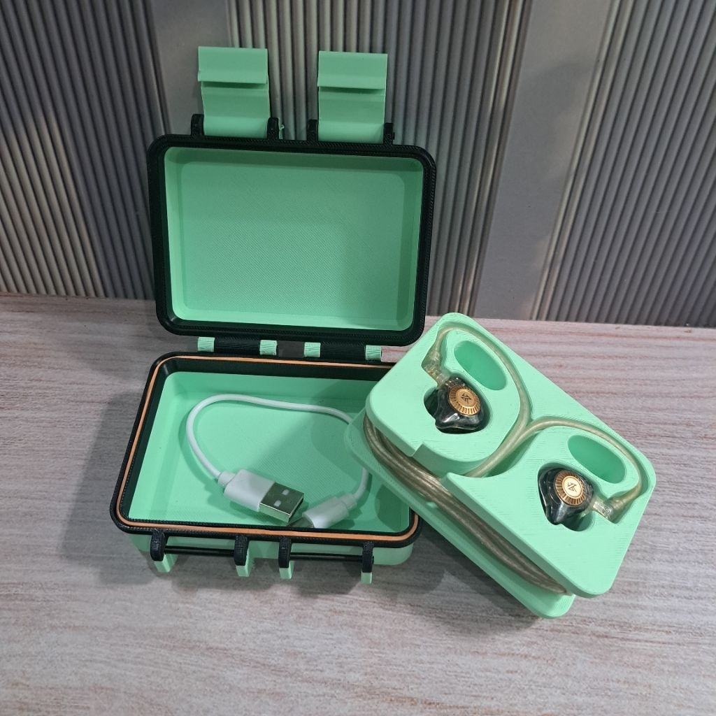 Case IEM KZ headset custom