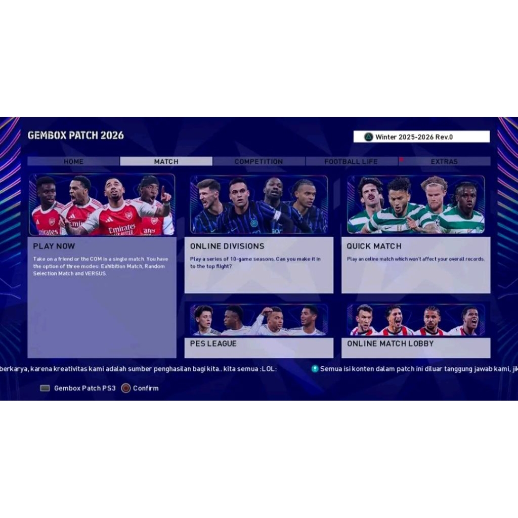 GEMBOX PATCH WINTER 2026 TERBARU PS3