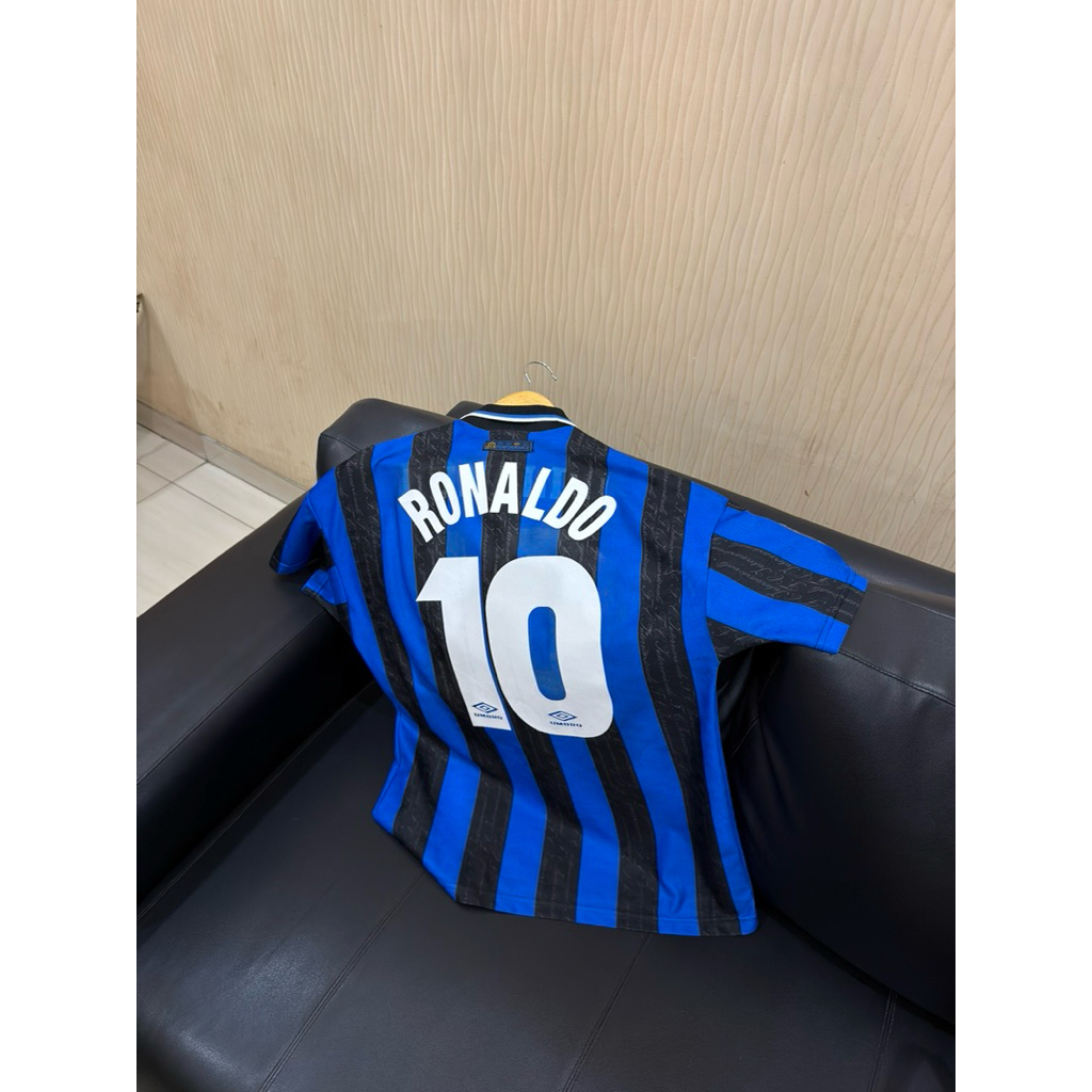 Jersey Inter Milan 97/98 Original Ronaldo Nazario