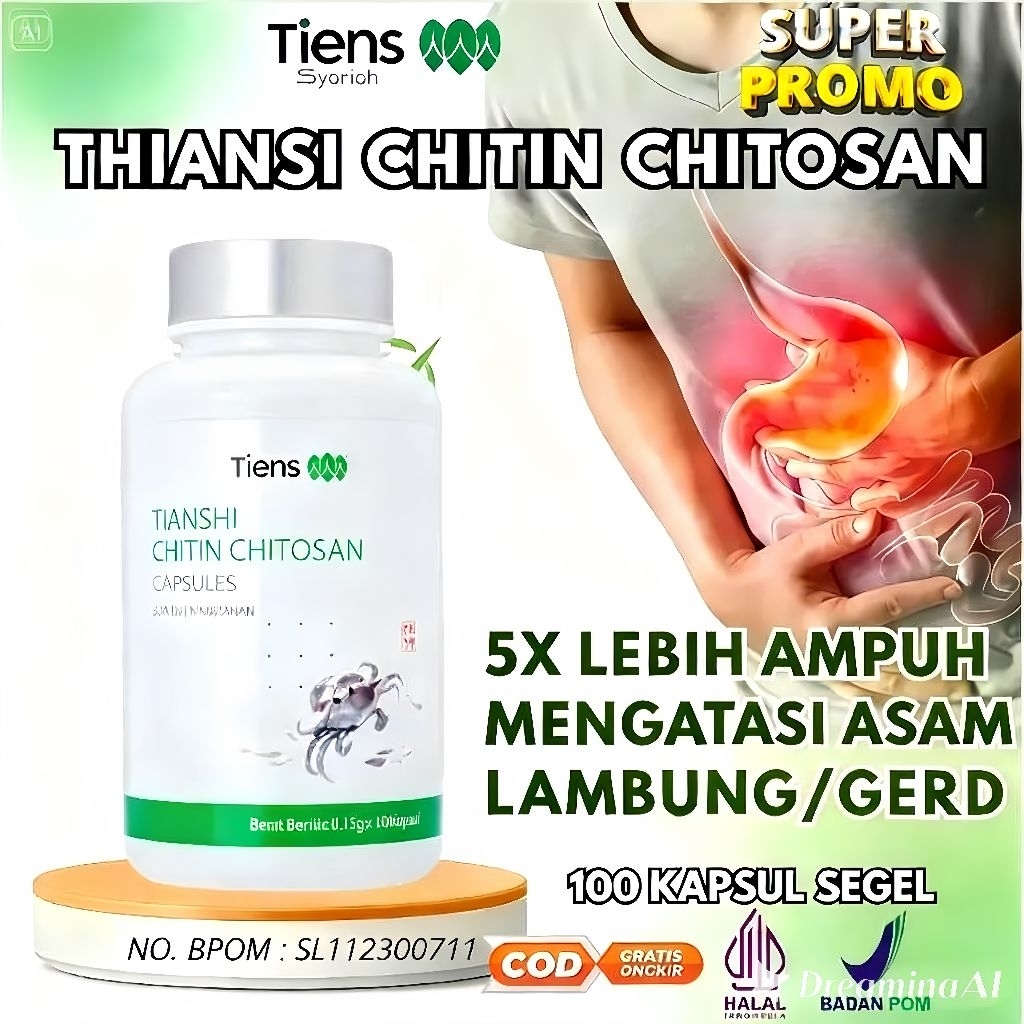Obat Asam Lambung Kronis Maag Asam Lambung Tiens Chitin Chitosan Asam Lambung Obat Herbal Maag Obat 