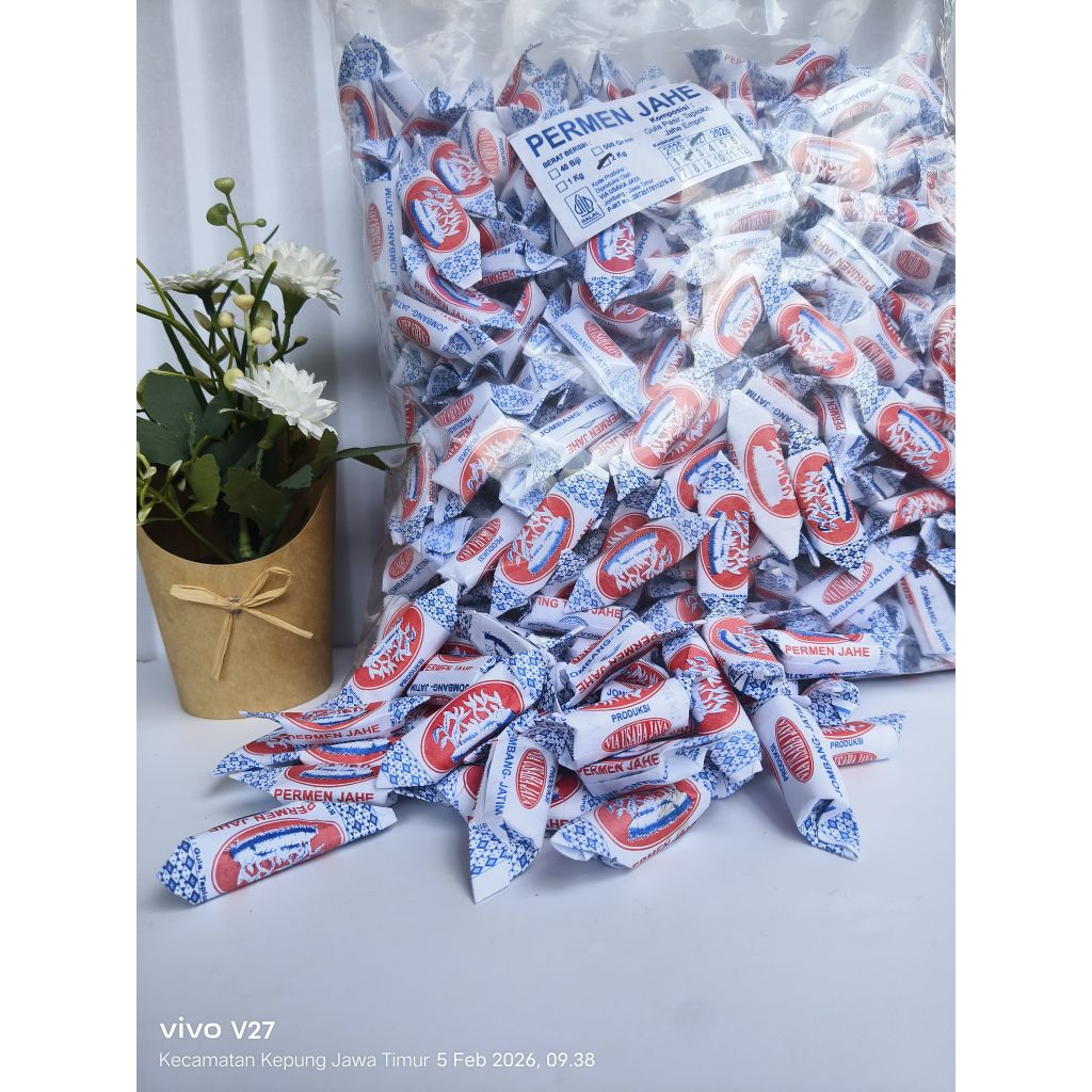 permen jahe - ting ting jahe - permen jadul legendaris