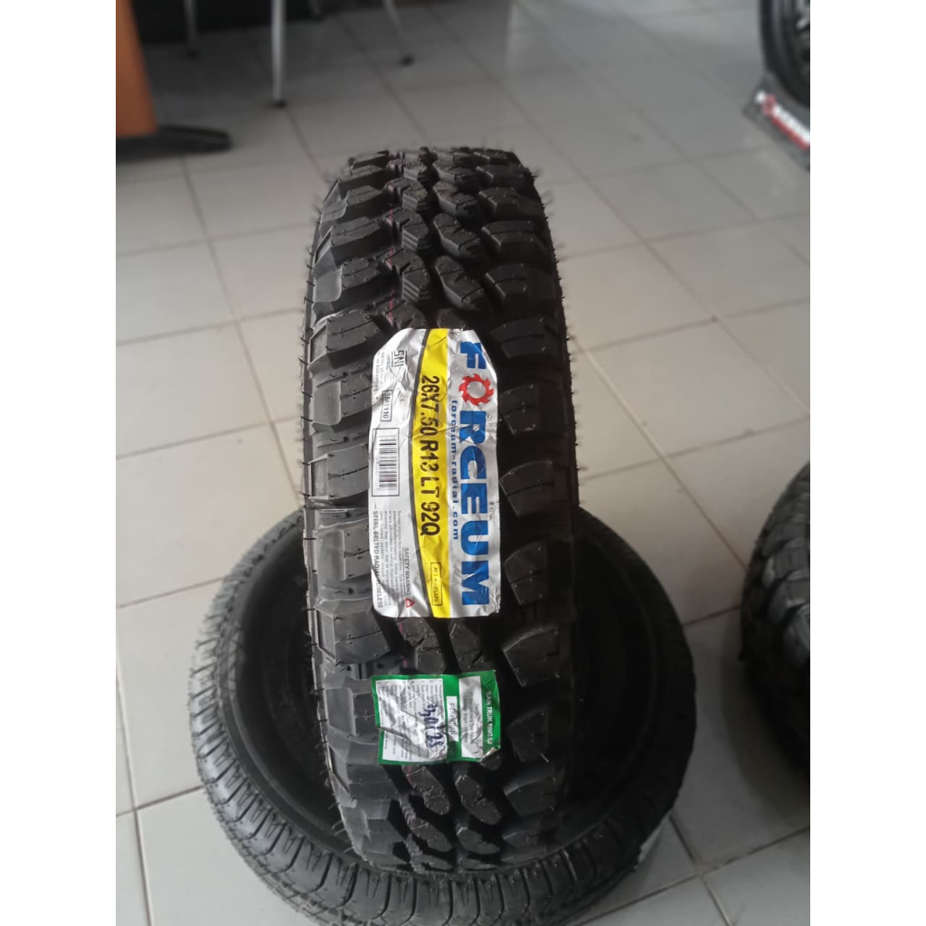 Ban Mobil Forceum 26 7,5 R13 Promosi Daily Offroad ban cangkul, ban lapangan R13
