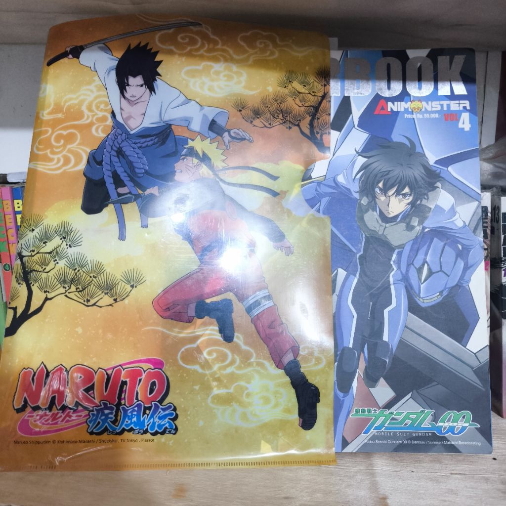 Majalah Animonster Posterbook Vol 4 + folder map