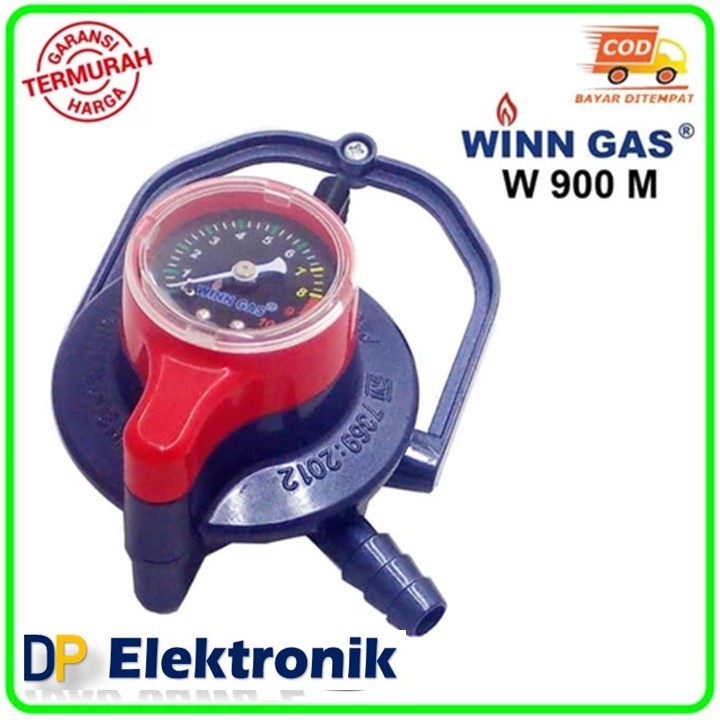 Winn Gas Regulator Meter W 900 - Pengunci Ganda