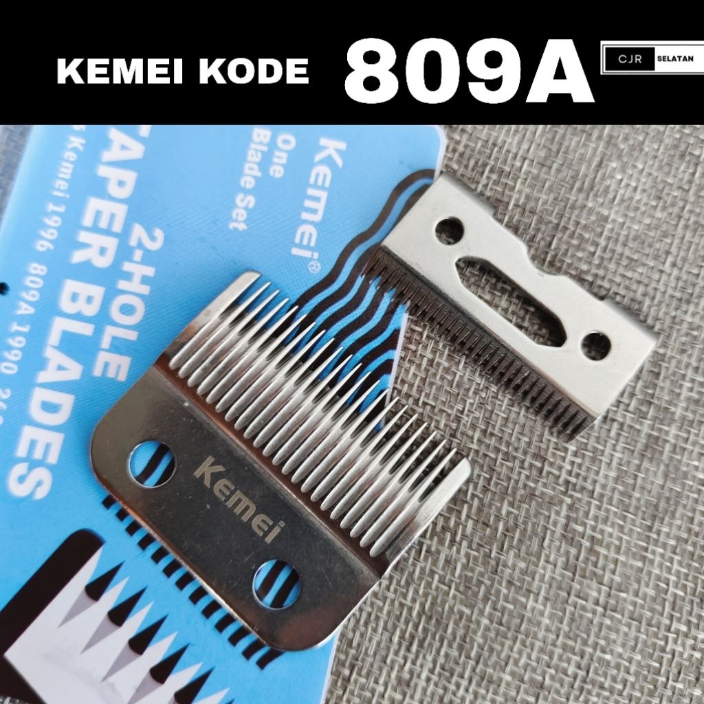 Clipper Mata Pisau Cukur Barbershoop  kemei Original 100% Jenis 1996,809A,1990,2600,1991 DLL TIPE LI