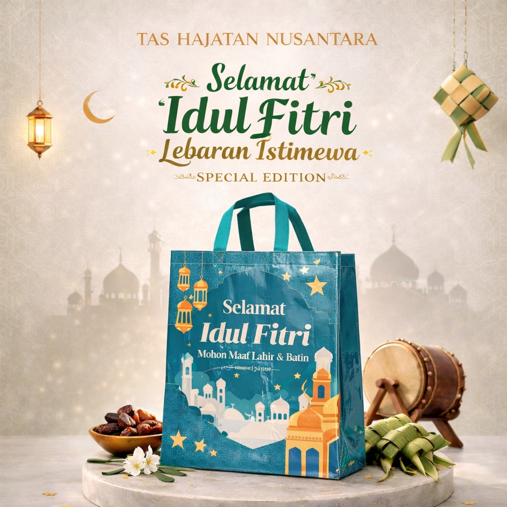 (SATUAN) Tas Hajatan Nusantara – Idul Fitri Lebaran Istimewa (Special Edition) - Tas Parcel Lebaran 