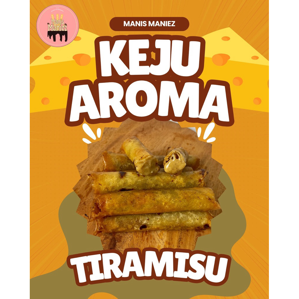 *TERMURAH* TIRAMISU CHEESE STICK ( KEJU AROMA TIRAMISU )