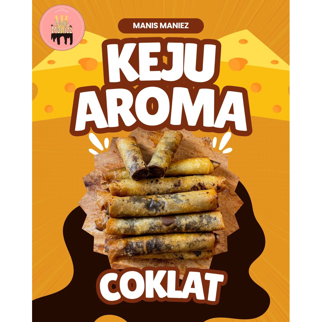 *TERMURAH* CHOCO CHEESE STICK ( COKLAT KEJU AROMA )