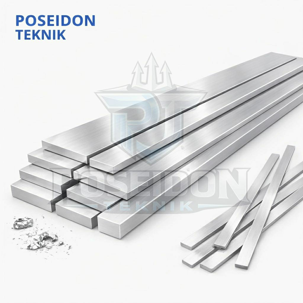 PLAT STRIP ALUMINIUM | TEBAL 5mm x 10mm
