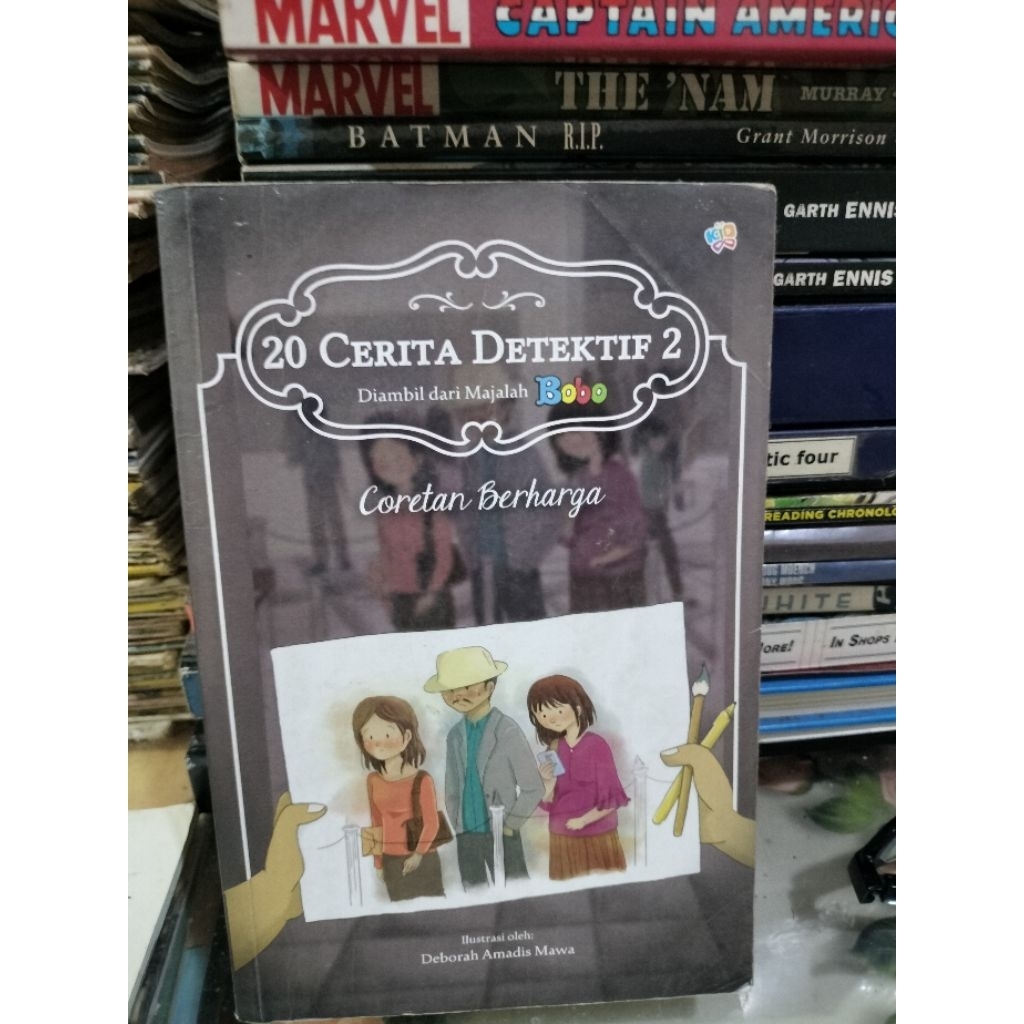 Buku Deborah Amadis Mawa - 20 Cerita Detektif (Di ambil Dari Majalah Bobo) : Coretan Berharga