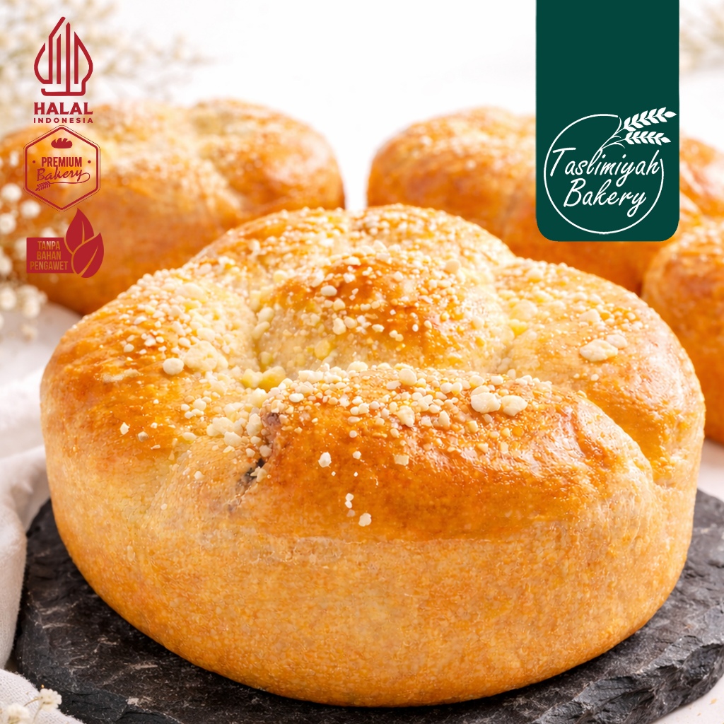 TASLIMIYAH BAKERY Roti Manis isi 5 Rasa 400 Gram >> Roti isi << Roti Enak / Roti Grosir / Snak Jajan
