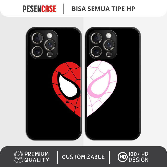 [PREMIUM] Casing Case HP Couple All Type Iphone Android Samsung Oppo Reno Vivo Xiaomi Redmi Realme I
