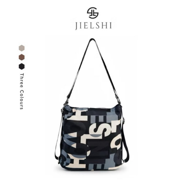 JIELSHI | ARUNA BAG 2in1 tas JIELSHI original 100% tas premium full EMBOS