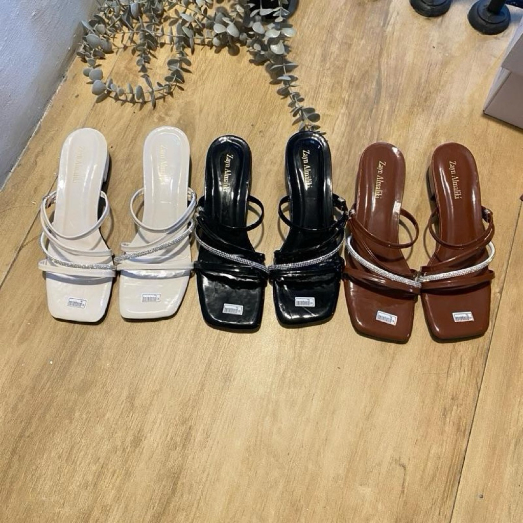 Zayn Almaliki-Molly Sandal Heels 3cm Sandal Permata-Molly