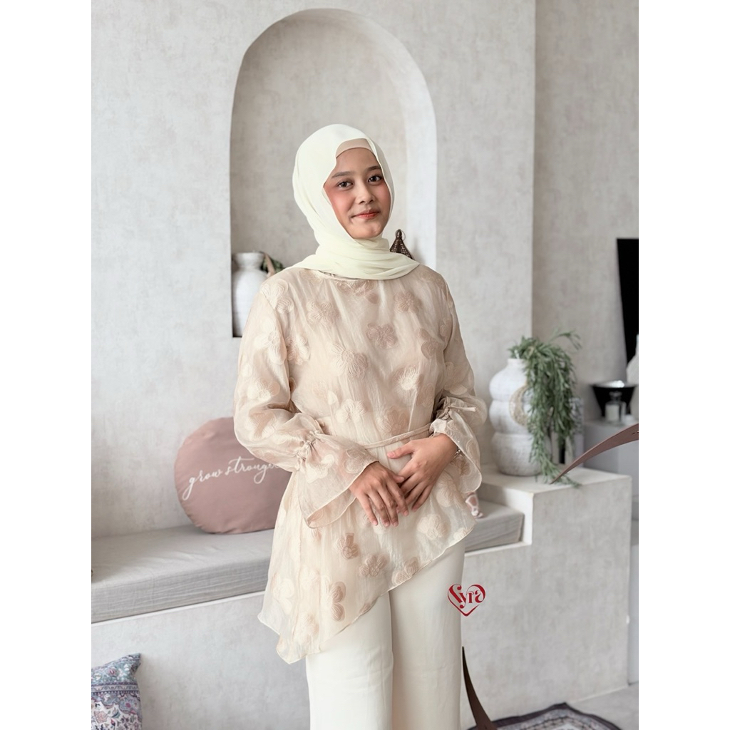 ARYANA BLOUSE - ATASAN WANITA LEBARAN - BLOUSE WANITA - BAJU KONDANGAN