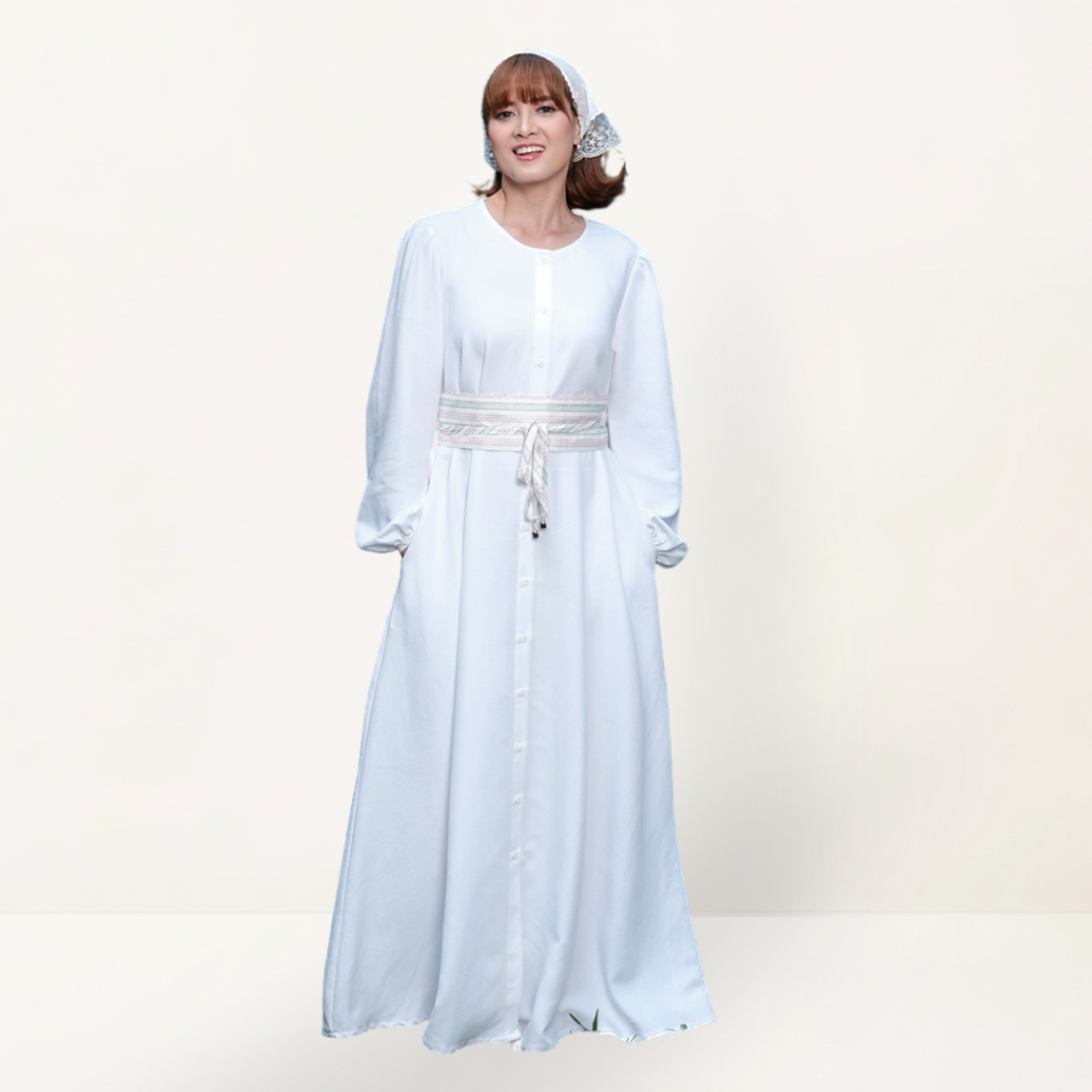 GRAPHIS Mochi Obi Maxi Dress