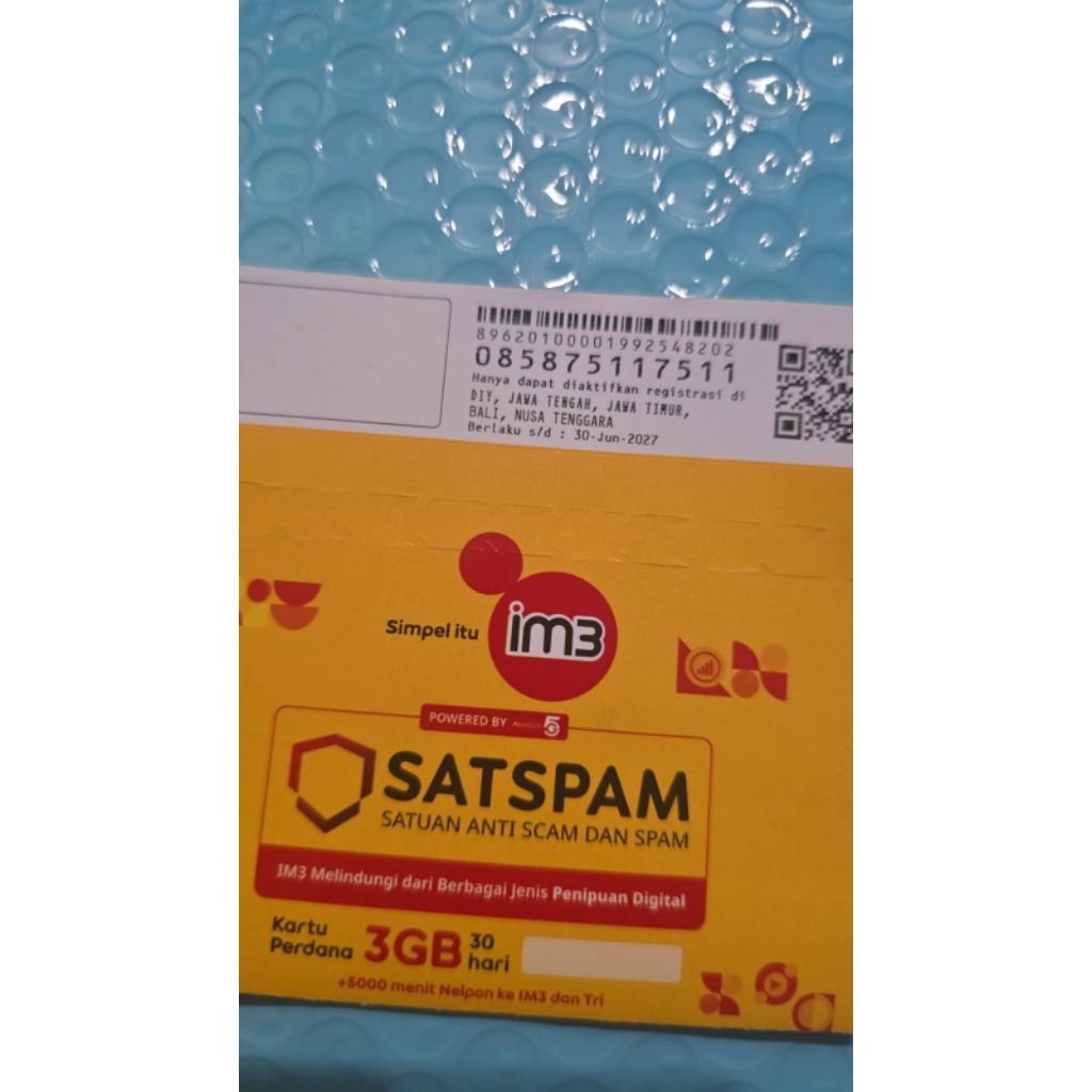 Kartu perdana indosat nomor cantik