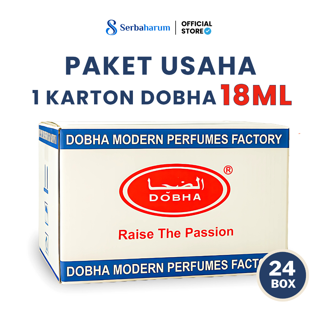 Grosir Paket Usaha 1 Karton Parfum DOBHA Pocket Spray 18ML Original BPOM 24 Box - 360 Pcs
