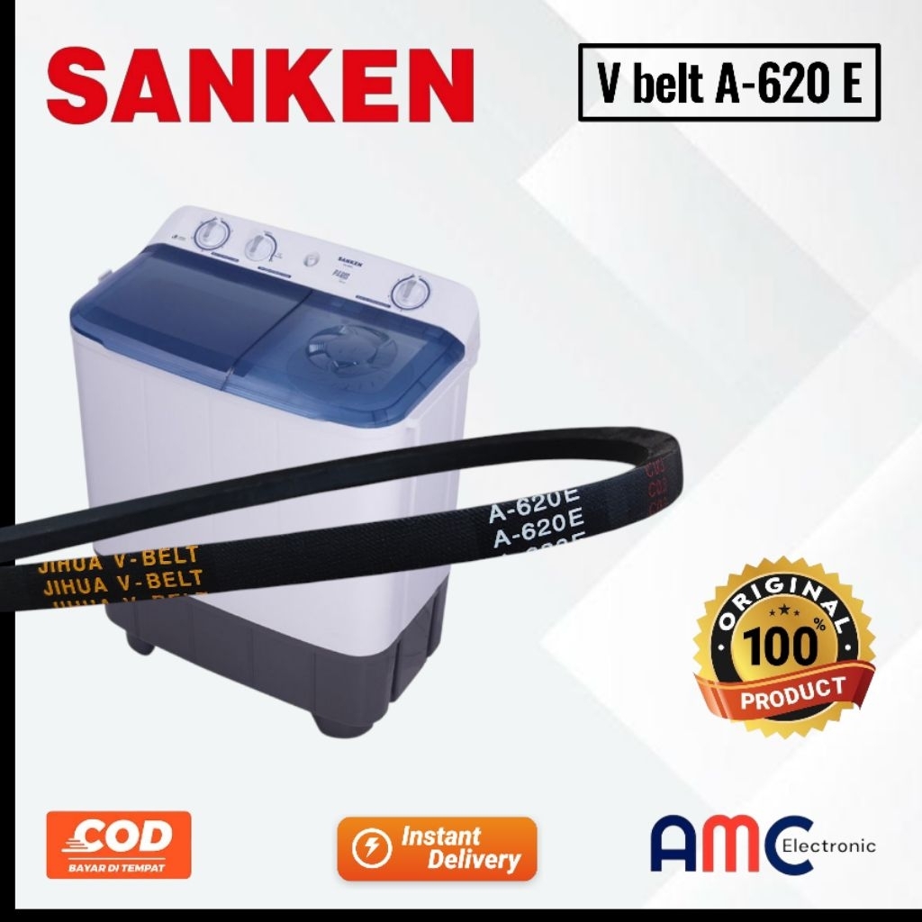 V-Belt A-620E A-620E Sanken vanbelt A-620E vanbelt fanbelt panbel vbelt Sanken A620E A-620E