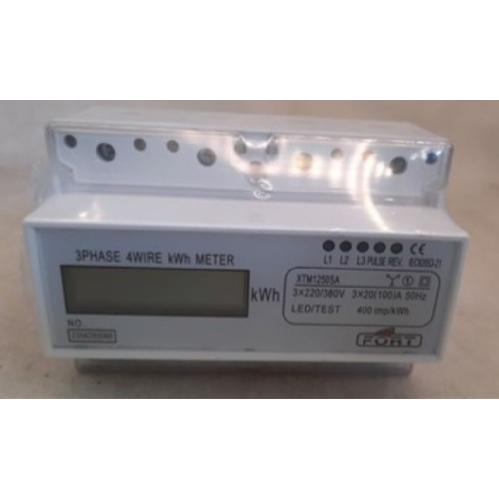 KWH Meter Digital 3 Phase merek FORT tipe XTM1250SA