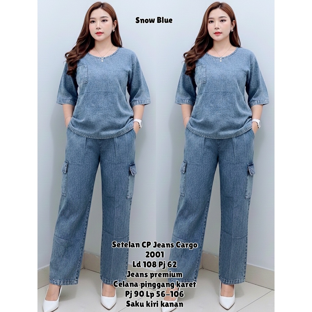Setelan 2001 Setelan CP Jeans Cargo - GF