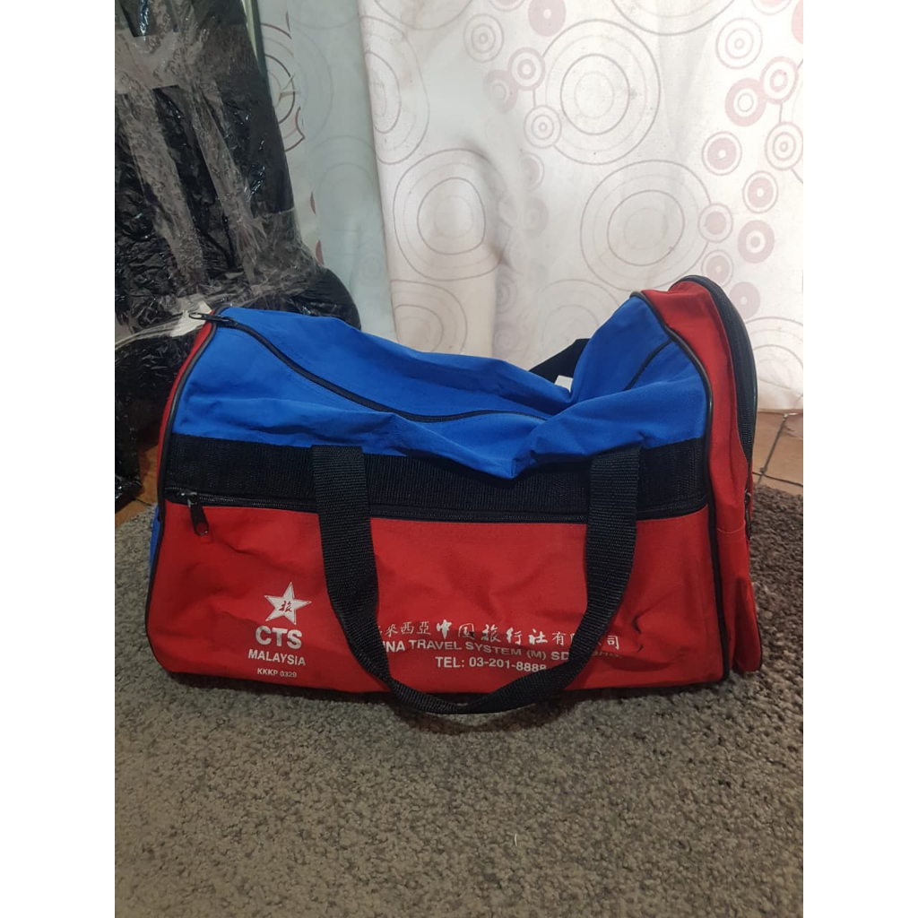tas travelling travel besar tebal bahan bagus